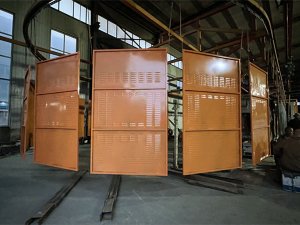 黄色施工围挡图片5
